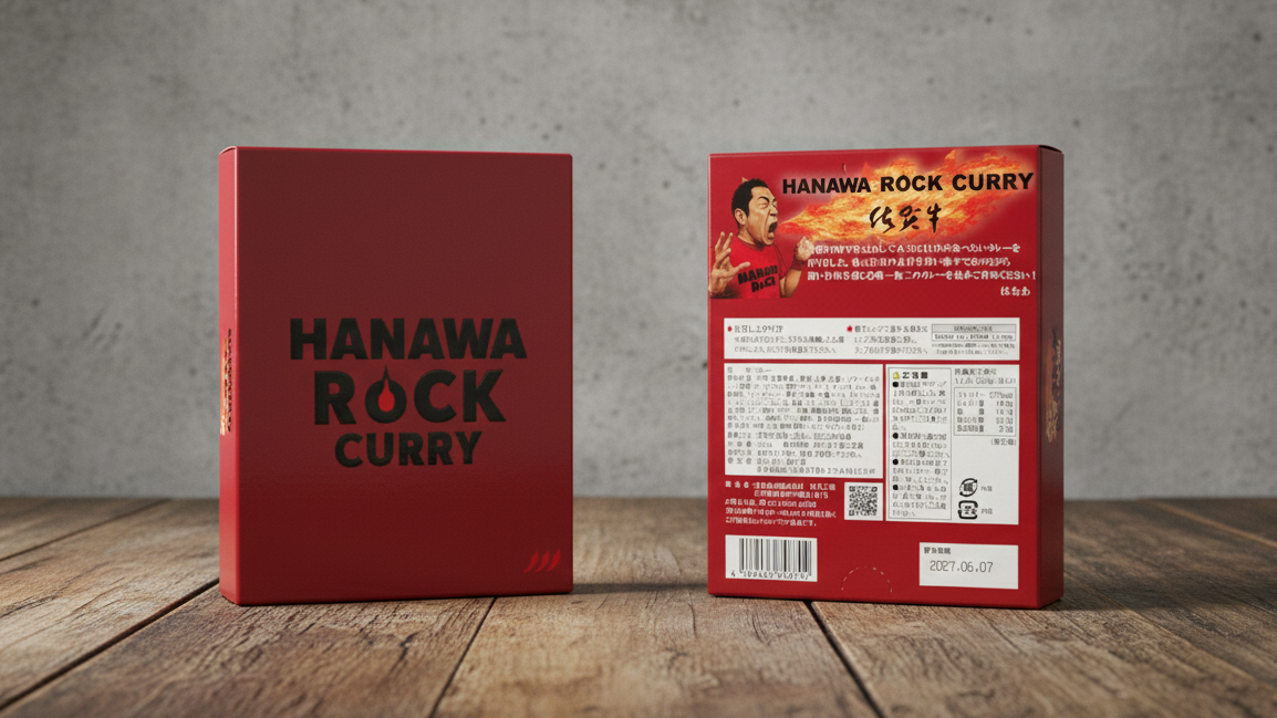 【セット】HANAWA ROCK レトルトカレー（5個で1セット）