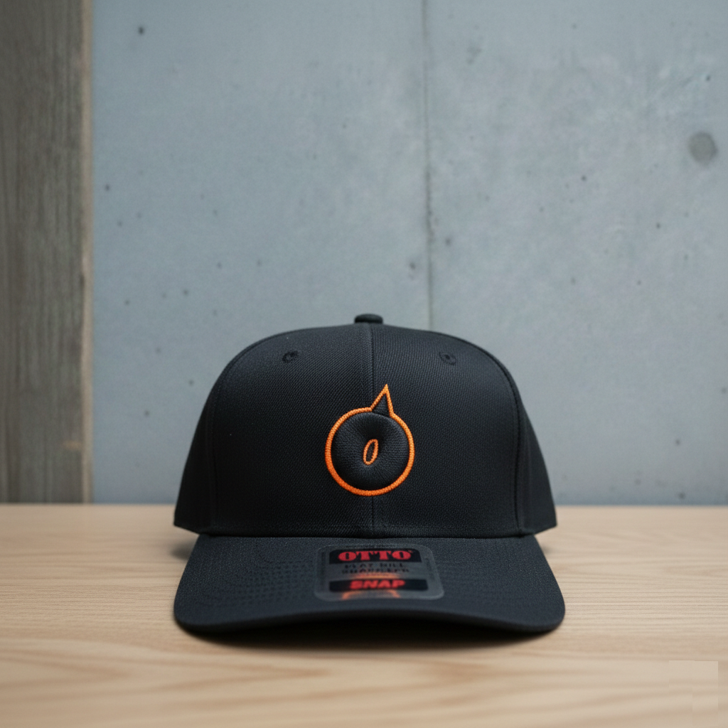 HANAWA ROCK ロープロファイルキャップ（ブラック）