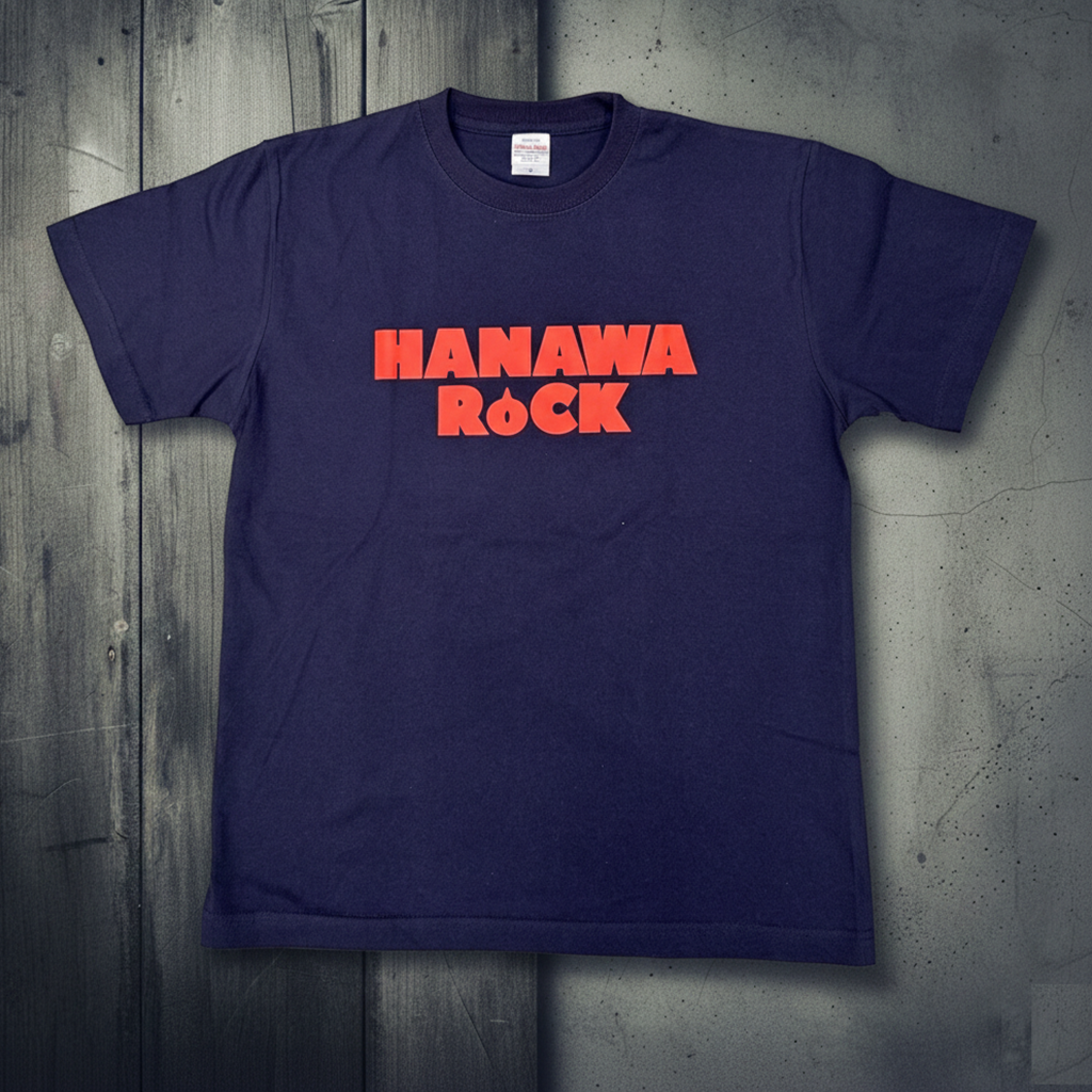 HANAWA ROCK T-Shirts ネイビー（united-athle）